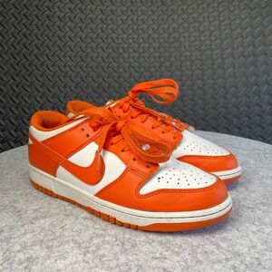 Nike Orange and White Sneakers